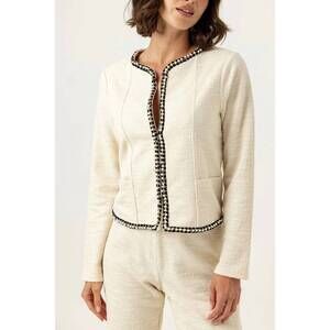 NEW SUNDAYS adeline cardigan in coconut milk